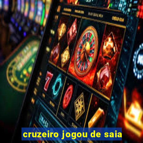 cruzeiro jogou de saia